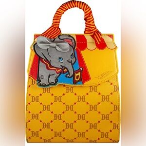 Disney Dumbo Danielle Nicole Mini Backpack, Monogram Small Handbag NWT​